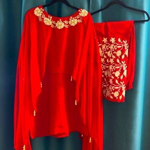 Kaftan Embroided Dress